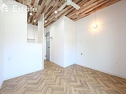 Calm庄内通 201 2階ワンルームのリビング/ダイニング