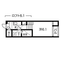 クリークコート 2階