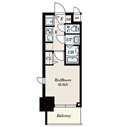 S-RESIDENCE上前津駅前 1Kの間取図画像
