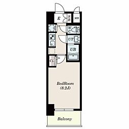 S-RESIDENCE名駅West 1Kの間取図画像