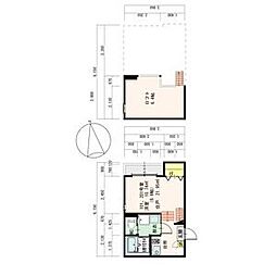 Merveille 1SKの間取図画像