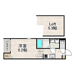 ハーモニーテラス切戸町III 2階/201
