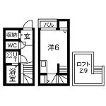 名古屋市西区那古野１丁目 2階建 築11年のイメージ