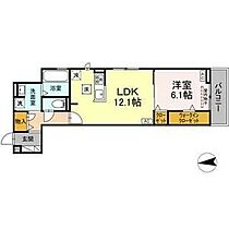 愛知県名古屋市中村区二ツ橋町１丁目（賃貸アパート1LDK・1階・48.69㎡） その2