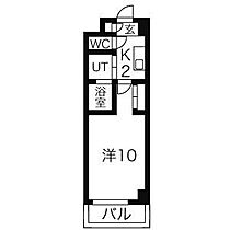 愛知県名古屋市中川区露橋２丁目（賃貸マンション1K・5階・30.00㎡） その2