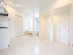 名古屋市営東山線 本陣駅 徒歩5分の賃貸アパート 1階1LDKのリビング/ダイニング