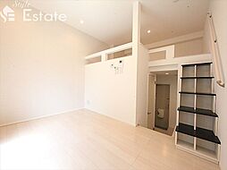 名古屋市営名港線 六番町駅 徒歩5分の賃貸アパート 2階1SKのリビング/ダイニング