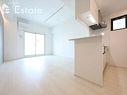 名古屋市営名港線 六番町駅 徒歩6分の賃貸マンション 8階1LDKのリビング/ダイニング