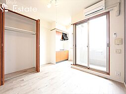 名鉄名古屋本線 山王駅 徒歩10分の賃貸マンション 11階ワンルームのリビング/ダイニング