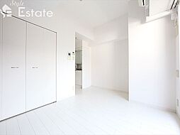 名古屋市営名港線 六番町駅 徒歩7分の賃貸マンション 6階ワンルームのリビング/ダイニング