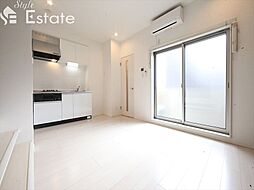 名古屋市営東山線 本陣駅 徒歩9分の賃貸アパート 1階1LDKのリビング/ダイニング