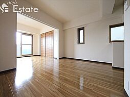 名古屋市営名港線 六番町駅 徒歩7分の賃貸マンション 1階1LDKのリビング/ダイニング