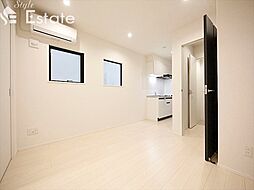 名古屋市営東山線 本陣駅 徒歩7分の賃貸アパート 3階1LDKのリビング/ダイニング