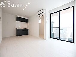 近鉄名古屋線 米野駅 徒歩5分の賃貸アパート 3階1LDKのリビング/ダイニング