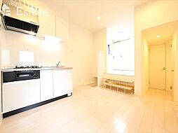 名古屋市営名城線 黒川駅 徒歩10分の賃貸アパート 1階1SLDKのリビング/ダイニング