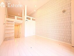 名古屋市営名港線 六番町駅 徒歩9分の賃貸アパート 1階1SKのリビング/ダイニング