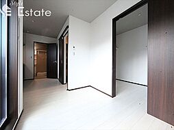 名古屋市営東山線 本陣駅 徒歩7分の賃貸アパート 1階1LDKのリビング/ダイニング