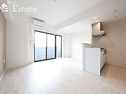 名古屋市営鶴舞線 浅間町駅 徒歩10分の賃貸マンション 9階1LDKのリビング/ダイニング