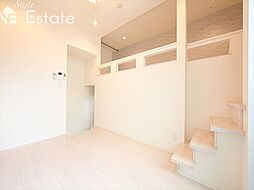 名鉄瀬戸線 森下駅 徒歩8分の賃貸アパート 1階1SKのリビング/ダイニング