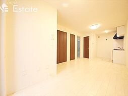 名古屋市営鶴舞線 浄心駅 徒歩12分の賃貸アパート 1階ワンルームのリビング/ダイニング