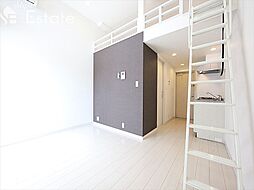 名古屋市営東山線 本陣駅 徒歩4分の賃貸アパート 2階1Kのリビング/ダイニング