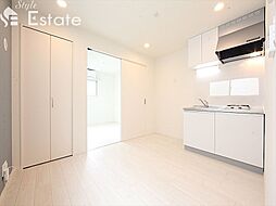 名古屋市営東山線 岩塚駅 徒歩5分の賃貸アパート 3階1DKのリビング/ダイニング