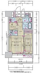 名古屋市営鶴舞線 上前津駅 徒歩4分の賃貸マンション 12階1LDKの間取り