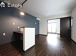 名古屋市営名港線 日比野駅 徒歩6分の賃貸アパート 2階1LDKのリビング/ダイニング