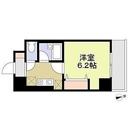 名古屋市営鶴舞線 大須観音駅 徒歩5分の賃貸マンション 11階1Kの間取り