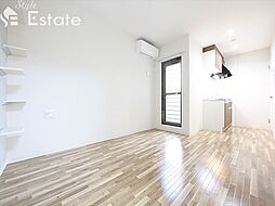 名古屋市営名城線 志賀本通駅 徒歩6分の賃貸アパート 2階1LDKのリビング/ダイニング