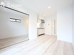 名古屋市営東山線 中村日赤駅 徒歩5分の賃貸アパート 2階1LDKのリビング/ダイニング