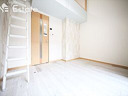 名古屋市営東山線 亀島駅 徒歩10分の賃貸アパート 2階1SKのリビング/ダイニング