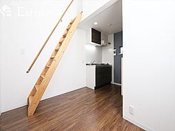 名古屋市営東山線 本陣駅 徒歩6分の賃貸アパート 2階1Kのリビング/ダイニング