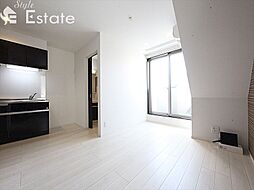 名古屋市営鶴舞線 庄内通駅 徒歩5分の賃貸アパート 2階1LDKのリビング/ダイニング