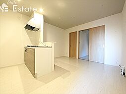 名古屋市営鶴舞線 庄内通駅 徒歩1分の賃貸アパート 2階1LDKのリビング/ダイニング