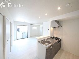 名古屋市営鶴舞線 庄内通駅 徒歩9分の賃貸アパート 1階2LDKのリビング/ダイニング