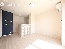 名古屋市営東山線 中村日赤駅 徒歩3分の賃貸アパート 3階1LDKのリビング/ダイニング