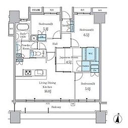 JR東海道本線 尾頭橋駅 徒歩7分の賃貸マンション 8階4LDKの間取り
