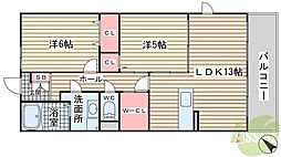 ガーデンコート 3階