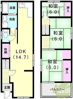 間取り：228059647056