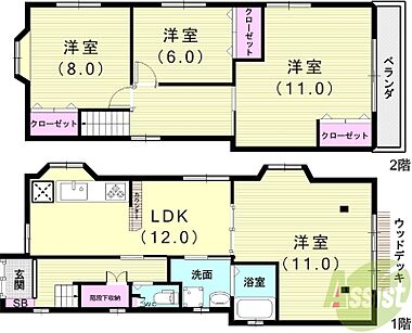 間取り：228059874968