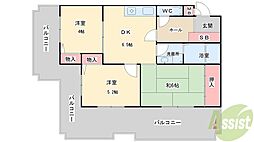 ドムールコスモス美山台 2階