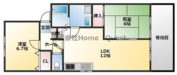 同じ建物の物件間取り写真 - ID:227079390533