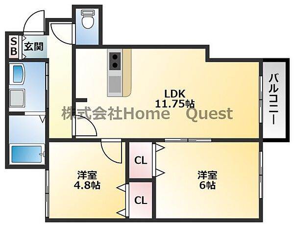 同じ建物の物件間取り写真 - ID:227079391192