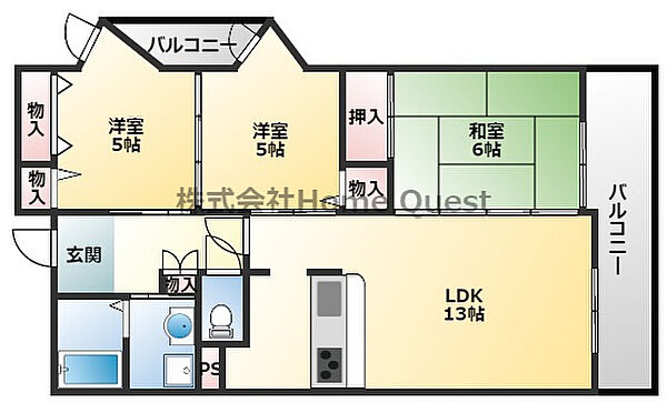 同じ建物の物件間取り写真 - ID:227081299213