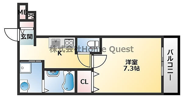 同じ建物の物件間取り写真 - ID:227084175639