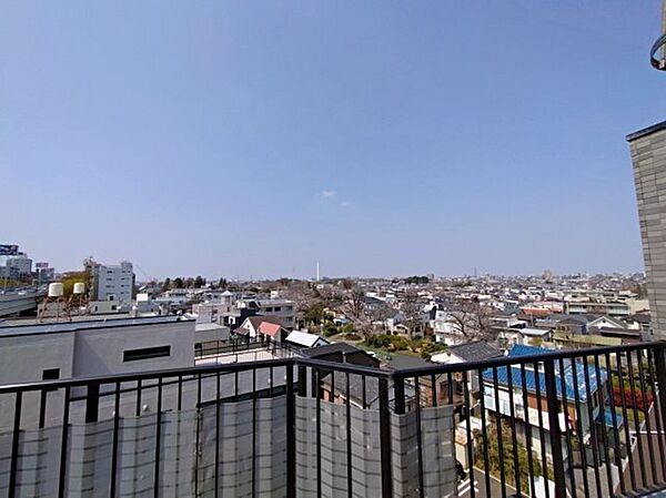 ルーフバルコニーからの眺望