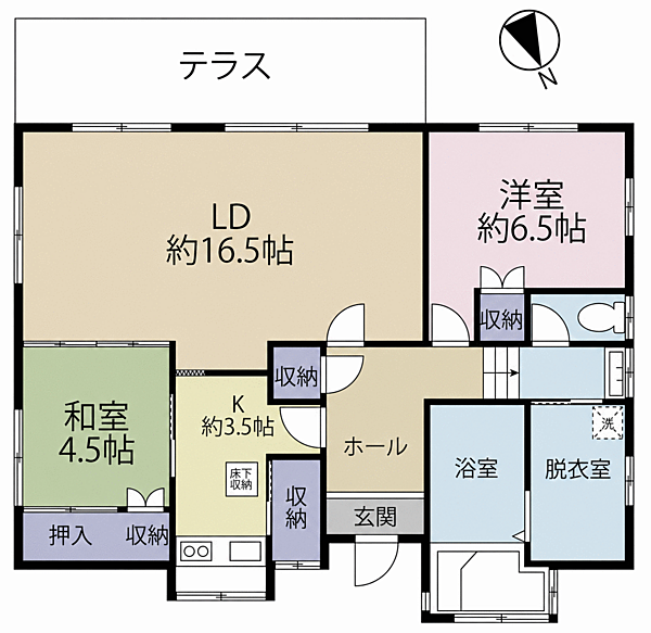 間取り：304000354833