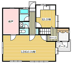 JR東海道本線 真鶴駅 バス5分 前栗場下車 徒歩21分 3SLDKの間取り