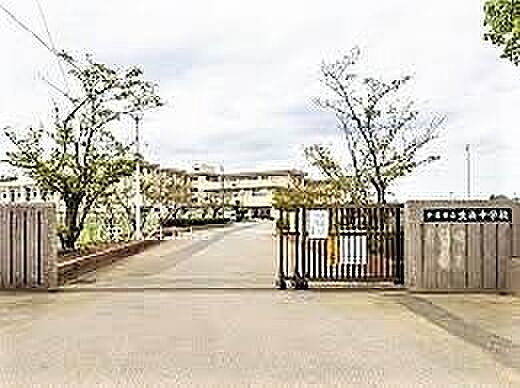千葉市立生浜中学校（1100m）